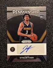 Julian Strawther (RC) *Rookie Penmanship* 2023-24 Panini Prizm #RP-SWR