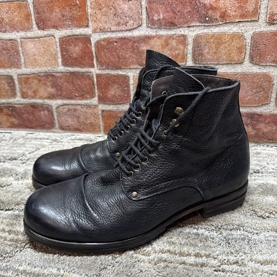 Shoto 5998 Handmade in Italy Boots Vibram Men's 10.5 Lamb Leather