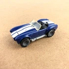 Hot Wheels Real Riders 1983 Shelby Cobra #4369 Blue White Vintage 1:64 Car HK
