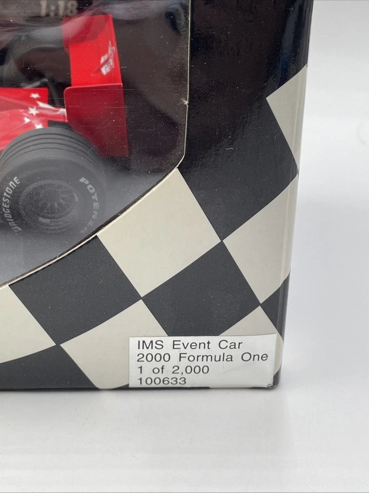 1996 Minichamps 1/18 2000 FORMULA ONE IMS EVENT CAR in box - Image 2 of 4