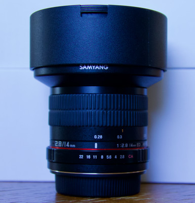 Samyang MF 14mm f/2,8 Weitwinkelobjektive - Canon EF-M