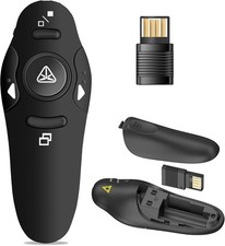 Wireless Presenter Remote RF 2.4GHz USB Presentation Remote Control PowerPoint P