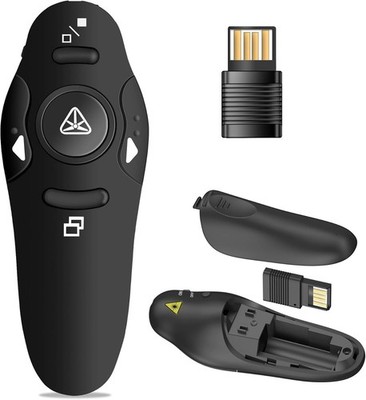 Wireless Presenter Remote RF 2.4GHz USB Presentation Remote Control PowerPoint P