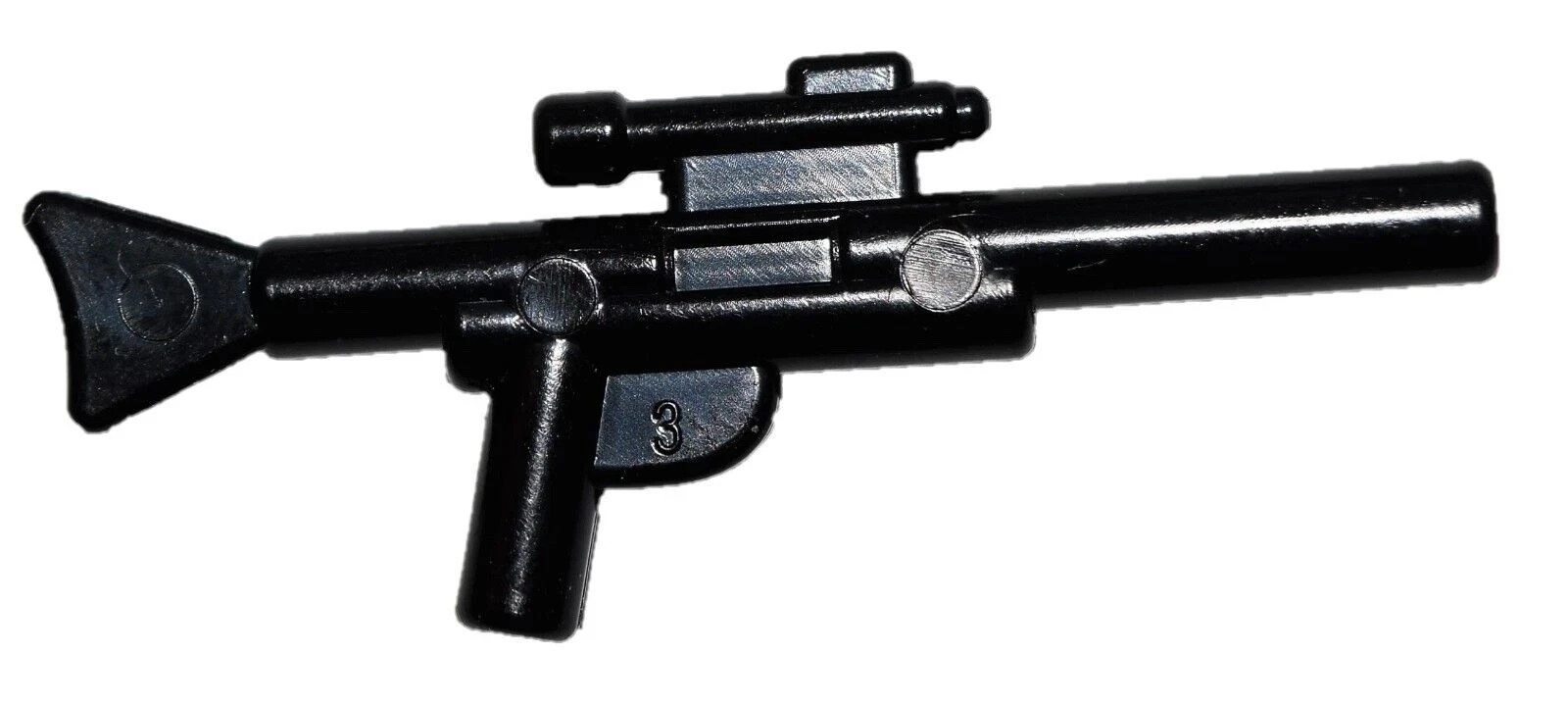 LEGO Long Blaster Rifle Assault Weapon Sniper Machine Gun - GENUINE - NEW (EBAY-205663311449)