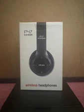 All Black Over Ear Headphones P47 5.0+EDR