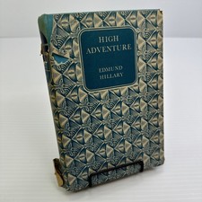 High Adventure Edmund Hillary Hardcover Companion Book Club Vintage