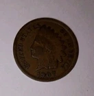 🔥1907 indian head penny. Good Condition. Woohoo 🎉 Check It Out.