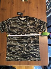 Mil-Tec Tiger Stripe Camo Tactical T-Shirt Army Pattern BRAND NEW WITH TAGS NWT