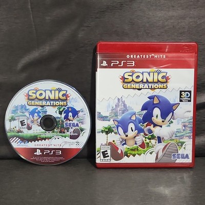 Sonic Generations Sony PlayStation 3 PS3 Game Greatest Hits E SEGA 2011