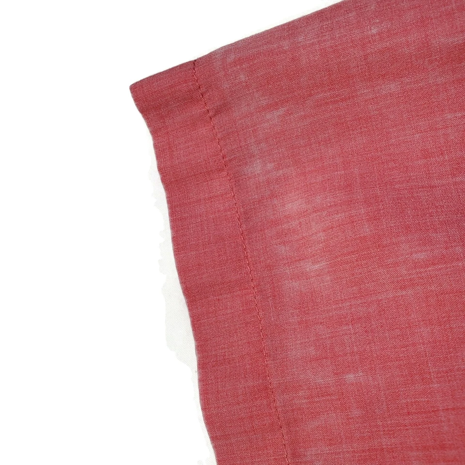 Third Army Denim Shirt Mens Size Large Short Sleeves Button-up Ribbon Collar  - Image 3 of 4