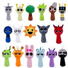Hot Sprunki Plush Toys Horror Game Sprunki Oren Wenda Plushies Toys Stuffed Doll