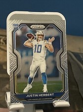 JUSTIN HERBERT 2020 PANINI PRIZM ROOKIE CHARGERS RC CENTERED CLEAN 🔥Invest🔥