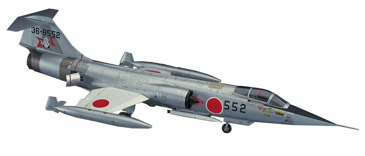 WAH-64D Apache & F-104J Starfighter セット Completed : Hasegawa 1/48 Lockheed/Mitsubishi F-104J