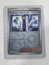 Pokemon Scarlet Violet Base SV1 Reverse Holo 190/198 Professors Research Turo NM