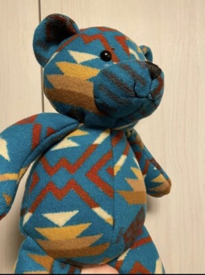 Pendleton by Gund Bear Plush Stuffed Animal Chief Joseph Pattern
