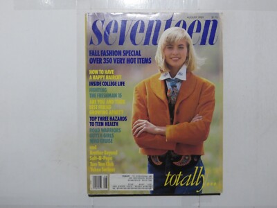 Vintage Seventeen Magazine August 1989 Brother Beyond Salt-N-Pepa