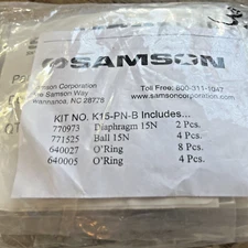 Samson Yamada K15-PN-B Diaphragm Pump Repair Kit DP-15 NDP-15BPN