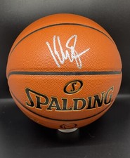 klay thompson signed autographed basketball Beckett cert coa warriors finals