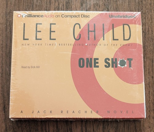 One Shot by Lee Child Audiobook CD NEW and Sealed