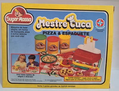 1991 Play Doh Make a Meal Pizza Spaghetti Factory Neuf dans sa