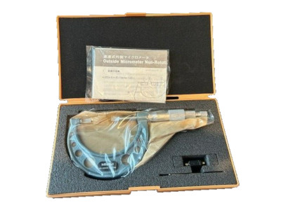 Mitutoyo 25-50mm 0-.01mm Calibration Micrometer NEW in Box
