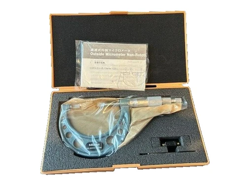 Mitutoyo 25-50mm 0-.01mm Calibration Micrometer NEW in Box