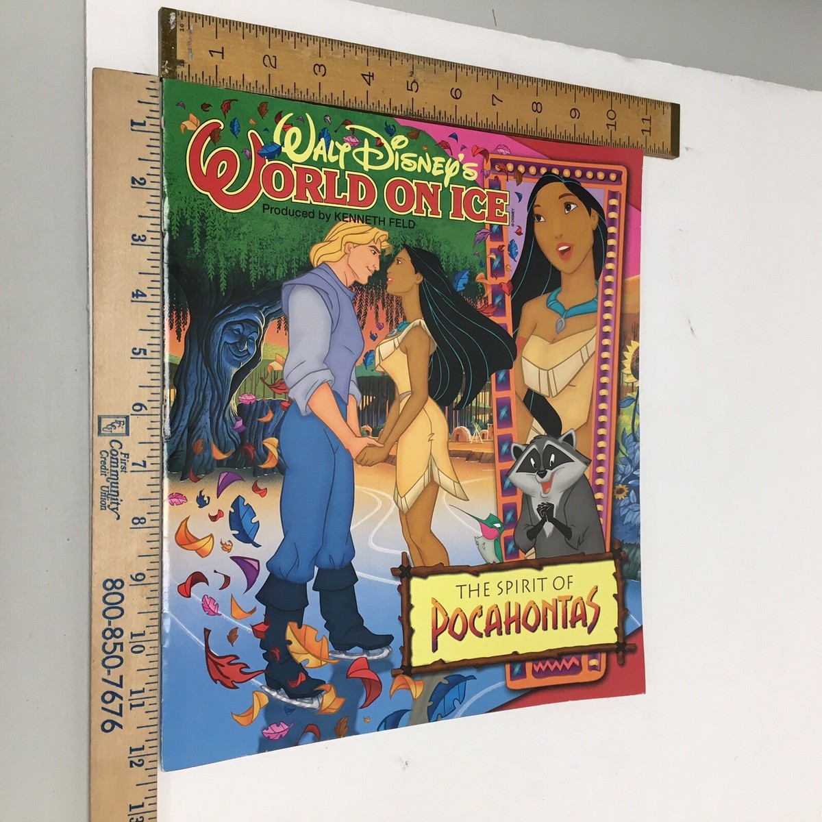 Walt Disney's World on Ice 1996 The Spirit Of Pocahontas Souvenir