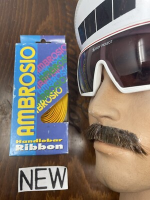 Vintage NOS Ambrosio Professional YELLOW Lenkerband 4 Cinelli 3TTT Bars A