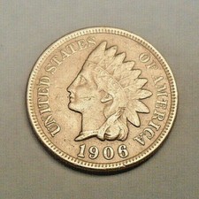 1906 P Indian Head Cent Penny CULL **FREE SHIPPING**