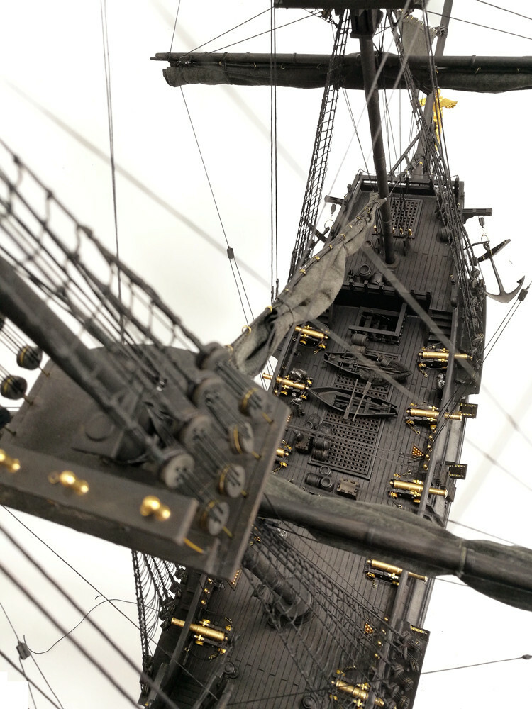 The Black Pearl : fictional model ship in Pirates of the Caribbean - 35