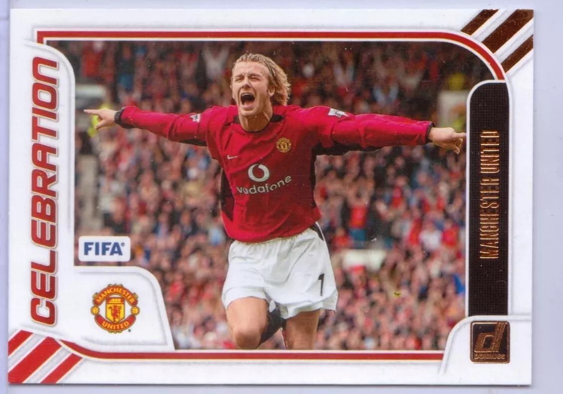 David Beckham trading card