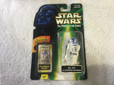 Star Wars Power Of The Force R2-D2 Flashback Photo Action Figure POTF 1998 New