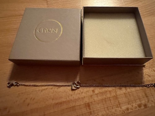 Christ Damen Armband Silber Herzen Doppelherzen verschlungen - Bild 4 von 8