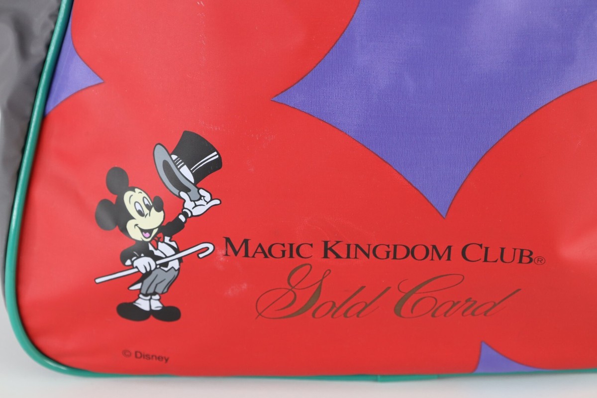 Vintage 90s Disney Magic Kingdom Club Gold Card Crossbody Shoulder