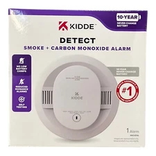 Kidde Detect Smoke + Carbon Monoxide Alarm 10-Year Battery 30CUD10