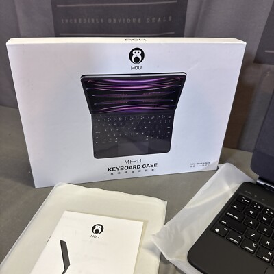 iPad Air キーボード(HOU MF-11 Keyboard Case) Amazon.com: HOU Keyboard Case for iPad Air 11 inch 2025 (M3