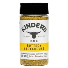 Kinder's Buttery Steakhouse Rub Spices Seasoning Organic Chicken Meat Fish 10 oz