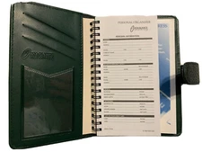 At A Glance Personal Organizer Undated Organizer Phone Address Paper