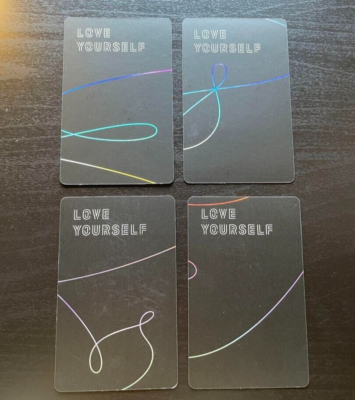 BTS JUNGKOOK LOVE YOURSELF Tear Official Photocard SET photo card