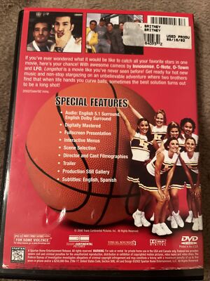 Longshot, The Movie (DVD, 2002) Britney Spears, Nsync, with Insert