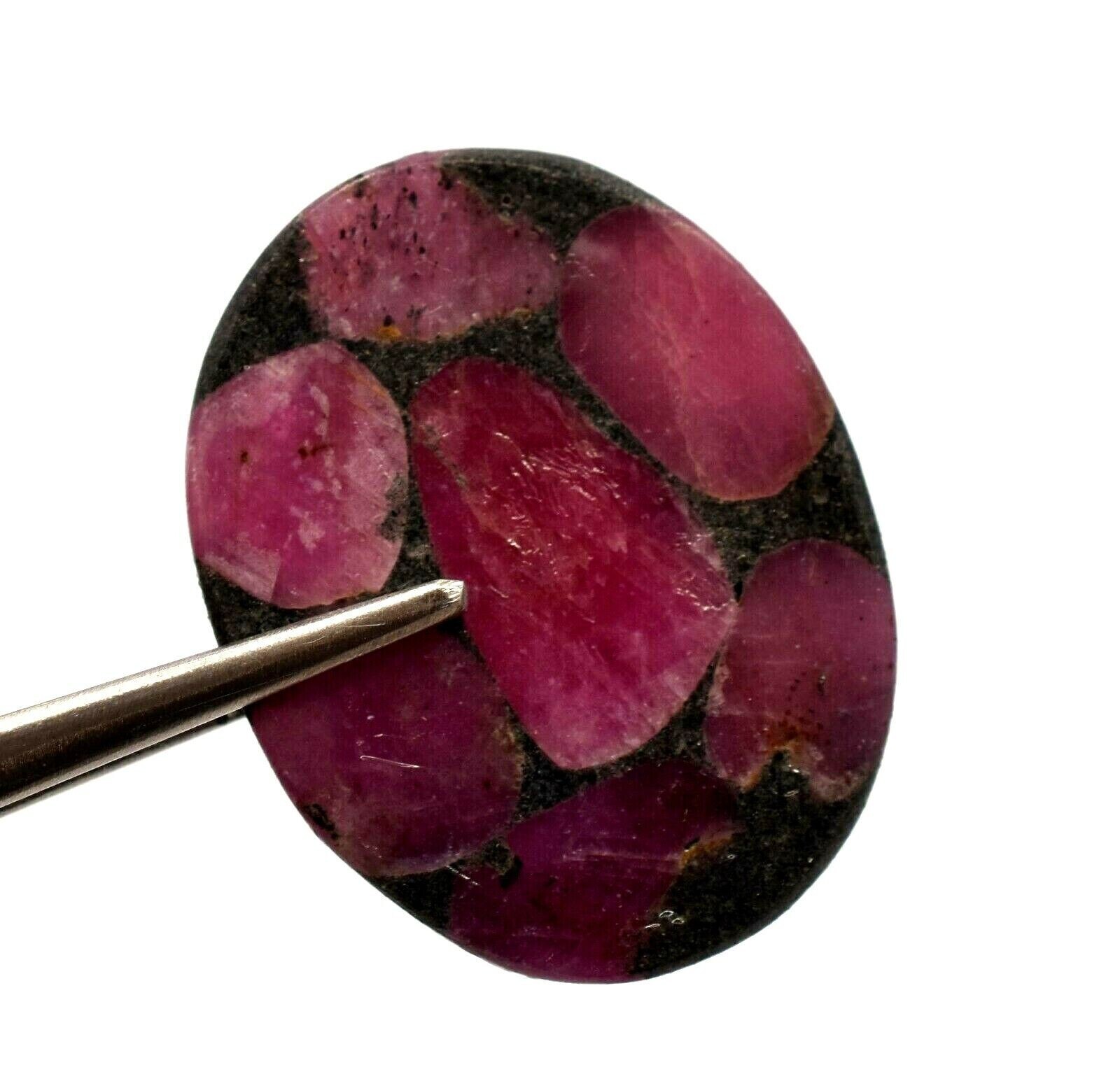 Rubis trapiche véritable pour création de bijoux sur mesure uniques