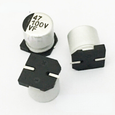 100PCS NEW Chip aluminum electrolytic capacitor 100V47UF 10*10.5