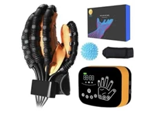Robotic Hand Rehabilitation Gloves for Stroke Recovery, Hemiplegia Therapy Train