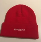 FW16 Supreme Tom & Jerry red beanie Hat