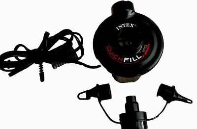 Intex Quick-Fill 100 Electric Air Pump AP619-111 20180410. 110-120V-60HZ