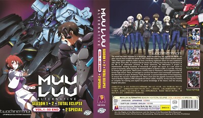 ANIME DVD~Muv-Luv Alternative Season 1+2+Total Eclipse(1-50End+2 SP)Eng sub+GIFT