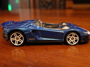 Hot Wheels Lamborghini Aventador Blue 2013 Convertible ...