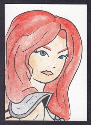 BREYGENT RED SONJA SKETCH BY JERRY FLEMING - Picture 1 of 1