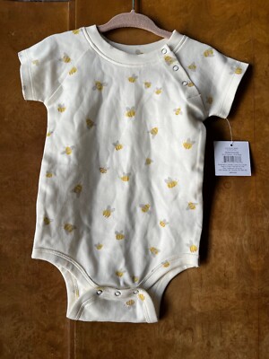 NWT Pehr Bee One Piece short sleeve 12-18 months