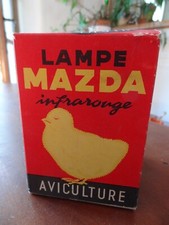 ancienne lampe mazda infrarouge aviculture élevage